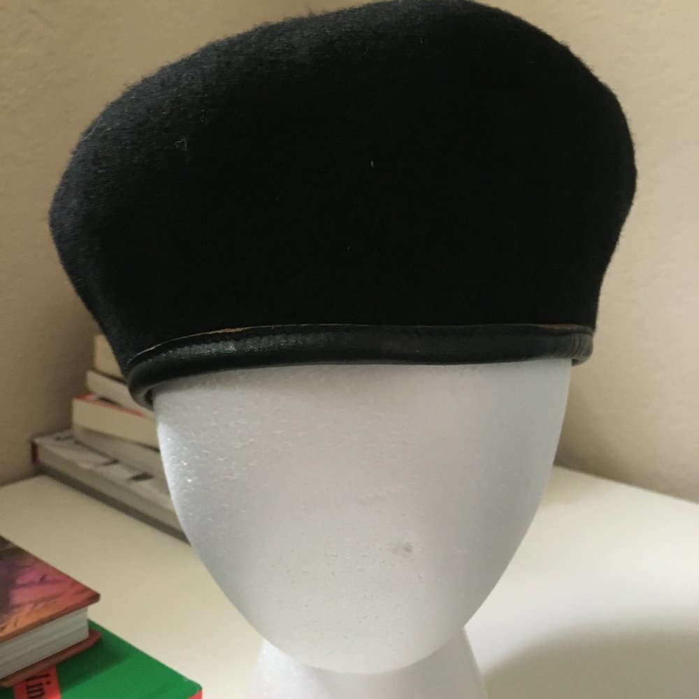 Vintage Wool Beret - Size S/M